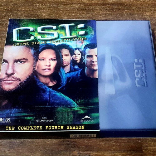 CSI Crime Scene Investigation Complete Fourth Season DVD box set like new