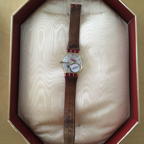 Swatch GZ127 Louis XIV Sun King Versailles women's watch used, collectible
