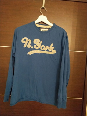 Alcott men's long sleeve shirt used, blue, size XL