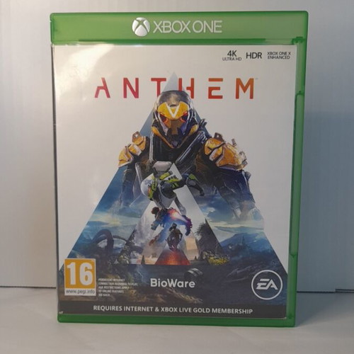 Anthem Xbox One game, English edition, complete with manual