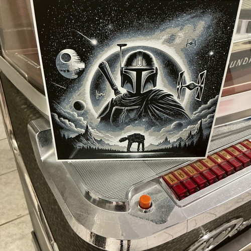 Star Wars Mandalorian Concept Decorative Plaque new