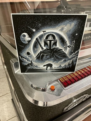 Star Wars Mandalorian concept διακοσμητικό καινούργιο