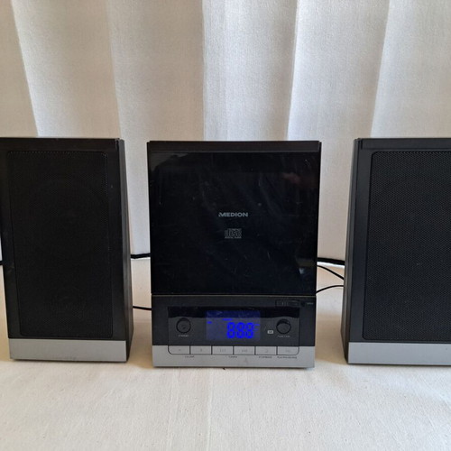 Medion MD 43198 micro audio system used with 6W speakers