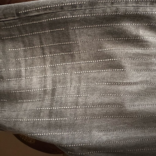 Zara jeans used with strass, gray, size L