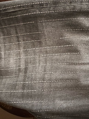Zara jeans used with strass, gray, size L