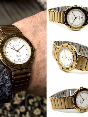 Bulova limited edition ανδρικό ρολόι καινούργιο με ζαφείρι κρύσταλλο