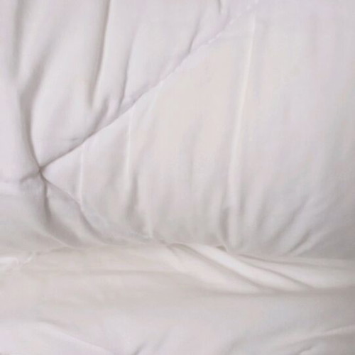 Baby cotton quilt 100% like new, white