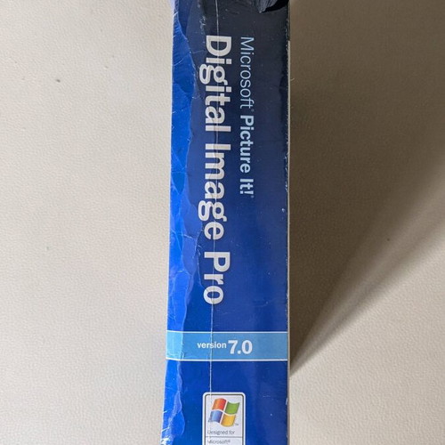 Microsoft Picture It! Digital Image Pro Version 7 software