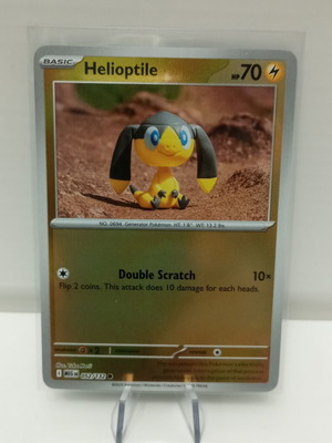 Κάρτα Pokémon Helioptile Mega Evolution Reverse Holo σαν καινούργιο