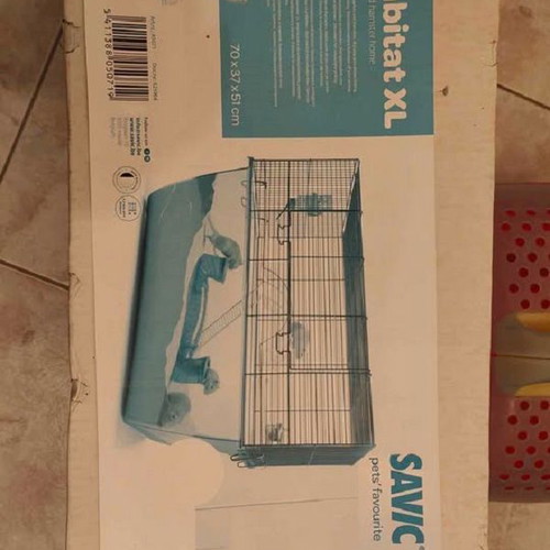 Cage for gerbils and hamsters with accessories new