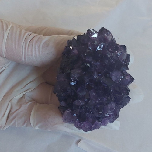 Amethyst from Uruguay new, 231.37g with stalactite eye