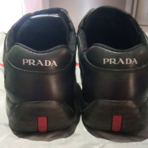 Prada America's Cup Original Sneakers size 44 like new, black