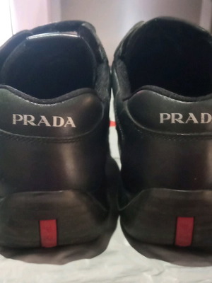 Prada America's Cup Original Sneakers size 44 like new, black