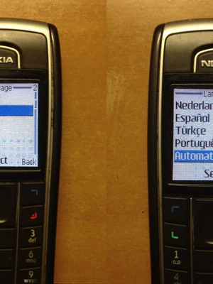 Nokia 6230 RH-12 used, black without charger