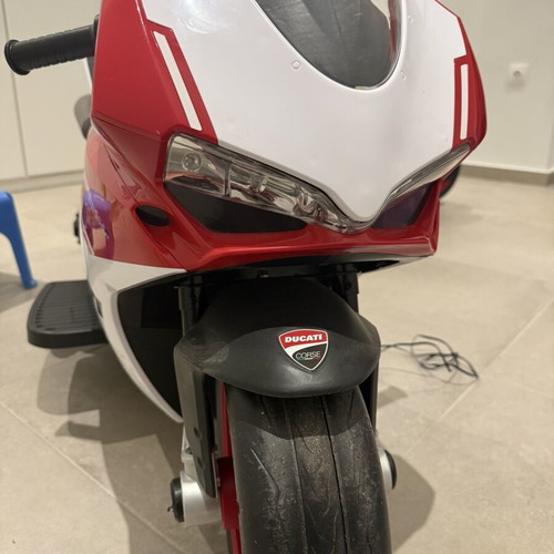 Ducati Panigale 12v electric motorcycle like new