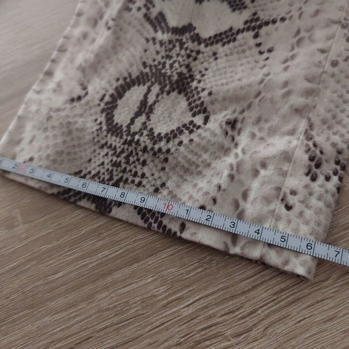 Zara Woman Animal Print Pants Medium Like New