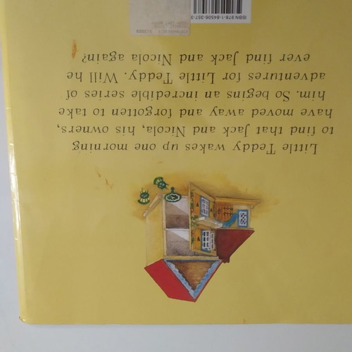 Little Teddy Left Behind book used in English for children