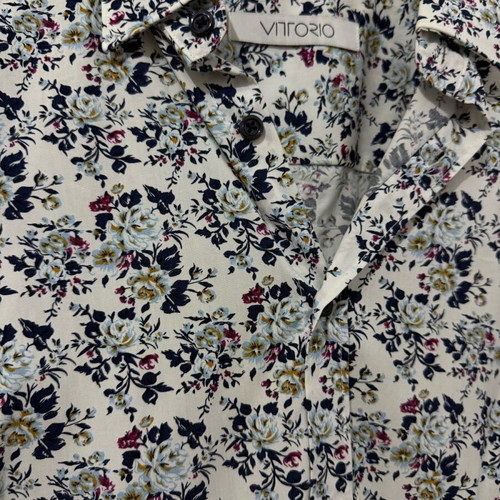 Floral Πουκάμισο Vittorio size S like new