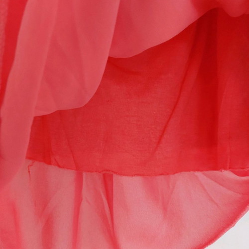 Fuchsia strapless dress used, size M/L, elastic