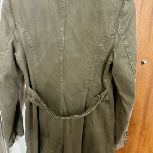 No Name cotton trench coat khaki size Medium like new