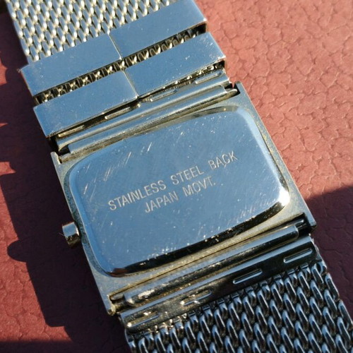 B&L women's watch with metal bracelet vintage like new