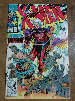 X-men #2 like new with autograph by Chris Claremont