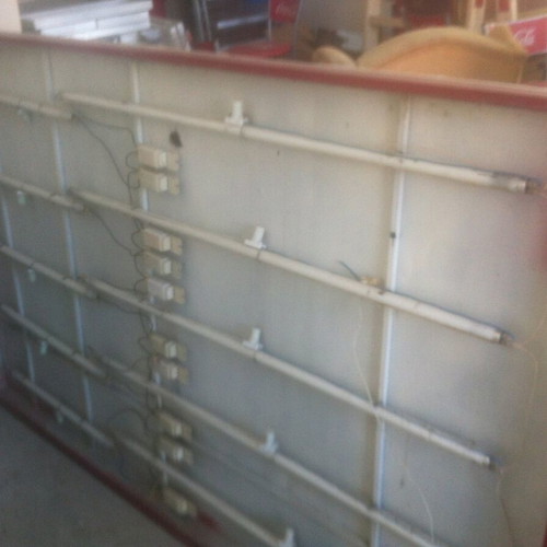 Store signs like new, set of 2 pieces