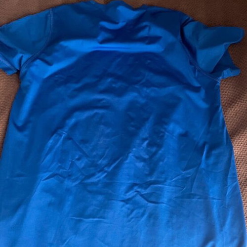 Adidas short-sleeve shirt like new, blue, size M