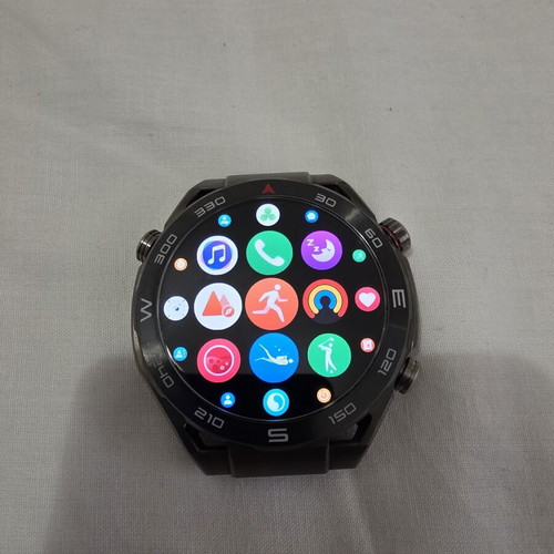 Huawei Watch Ultimate like new with charger and straps