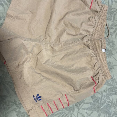 Adidas running shorts, camel, size S