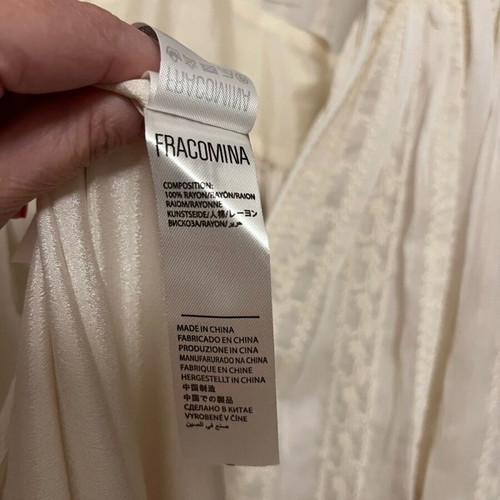 Fracomina long dress like new, beige, size M