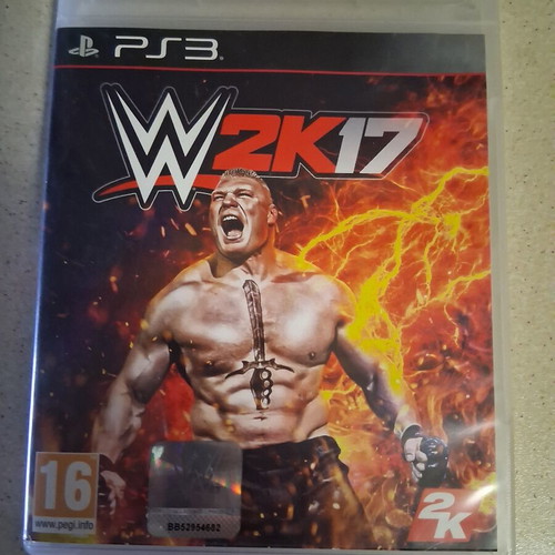 WWE 2K17 PS3 game