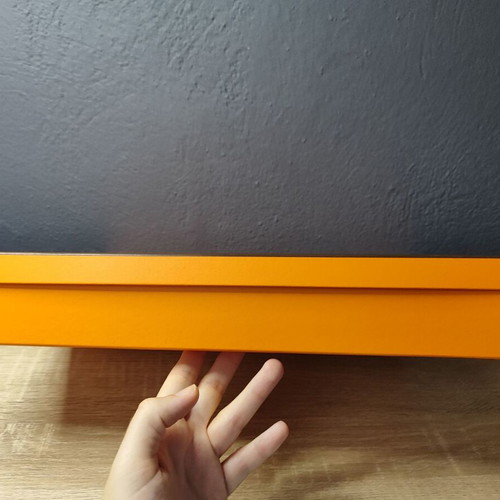 Hermes gift box used 38.5 x 30 x 6 cm