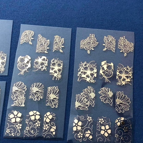 3D Nail Stickers pack of 4 new