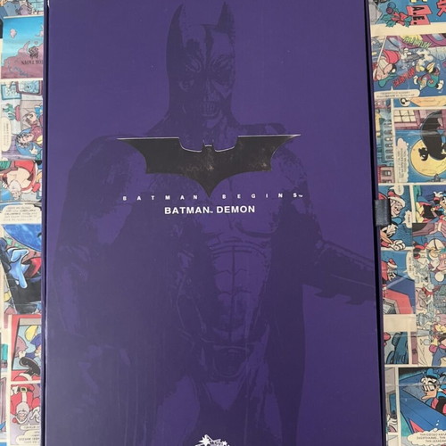 Hot Toys 10th Anniversary Exclusive MMS140 Batman Begins Scarecrow and Demon 1/6 Figures