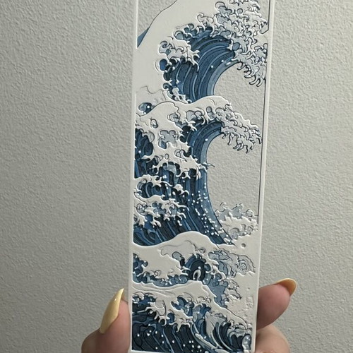 Bookmark The Great Wave new