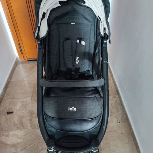 Joie Mytrax 2in1 stroller used with suspension and inflatable tires