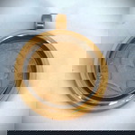  Λίρα Αγγλίας Εδουάρδος επίχρυση σε θήκη με γυαλί και απο τις δυο πλευρές κολιέ κρεμαστό 22Κ plated