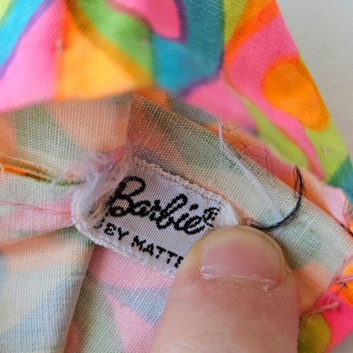 Vintage Barbie MOD skirt "Wild N Wonderful" used
