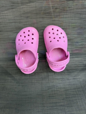 Children's slippers like new, size C5, pink