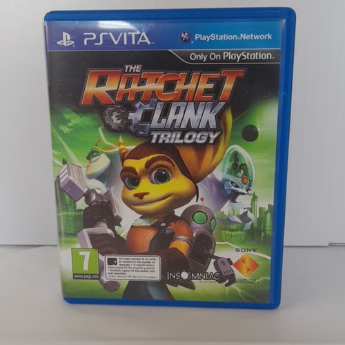 Ratchet and Clank Trilogy PSVita like new, Greek edition