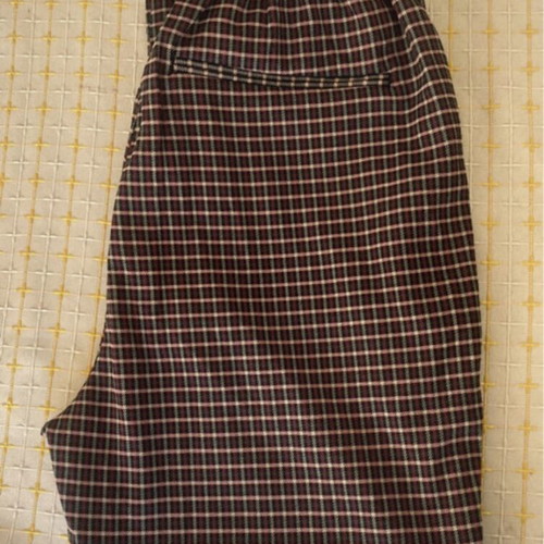 Pull&Bear checked trousers size M like new