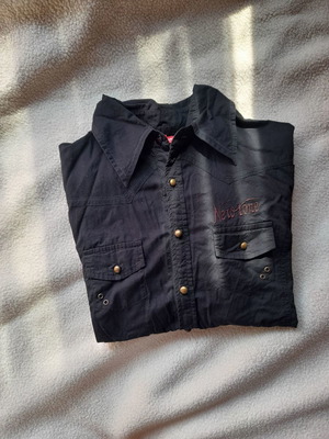 Πουκάμισο μεταχειρισμένο μαύρο, μέγεθος XL