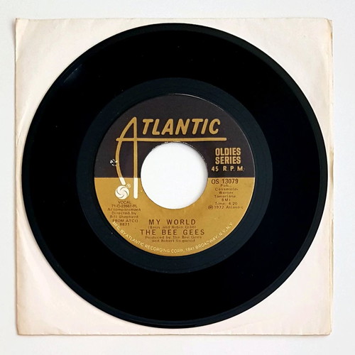 Bee Gees New York Mining Disaster 1941 45 R.P.M vinyl record like new