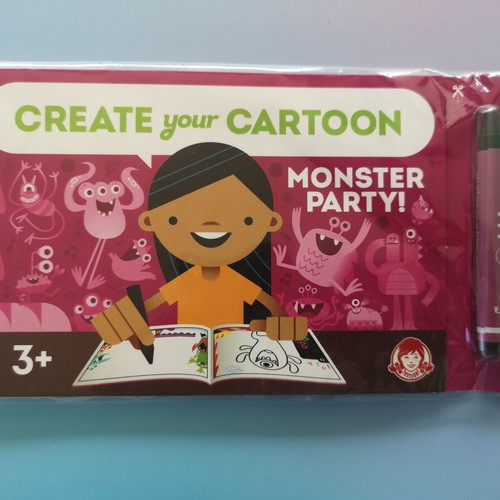 Wendy's Create Your Cartoon new educational kit