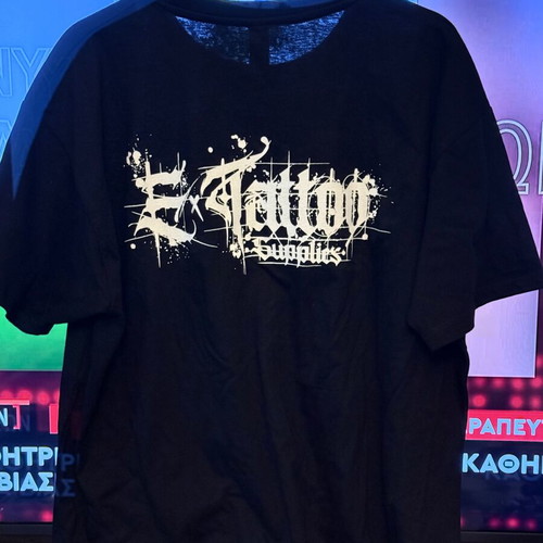 Sol's cotton t-shirt XL new, black and white