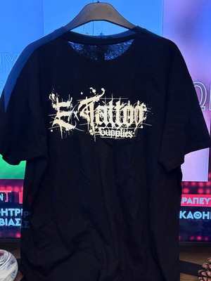 Sol's cotton t-shirt XL new, black and white
