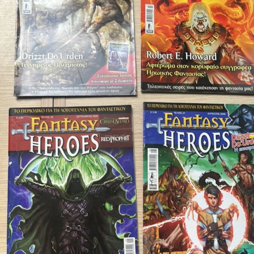 Fantasy Heroes Anubis comic lot, like new, issues 2,3,4,5,6,9,10,11