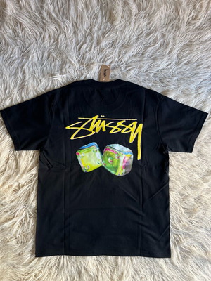 Stussy Chrome Dice Tee new, size S and M, black