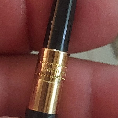Montblanc Chopin fountain pen like new with gold nib